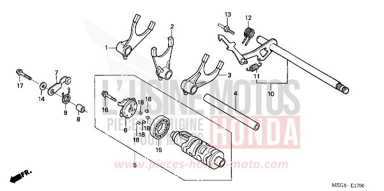 SCHALTTROMMEL von Shadow Aero GRAPHITE BLACK (NHB01) von 2006